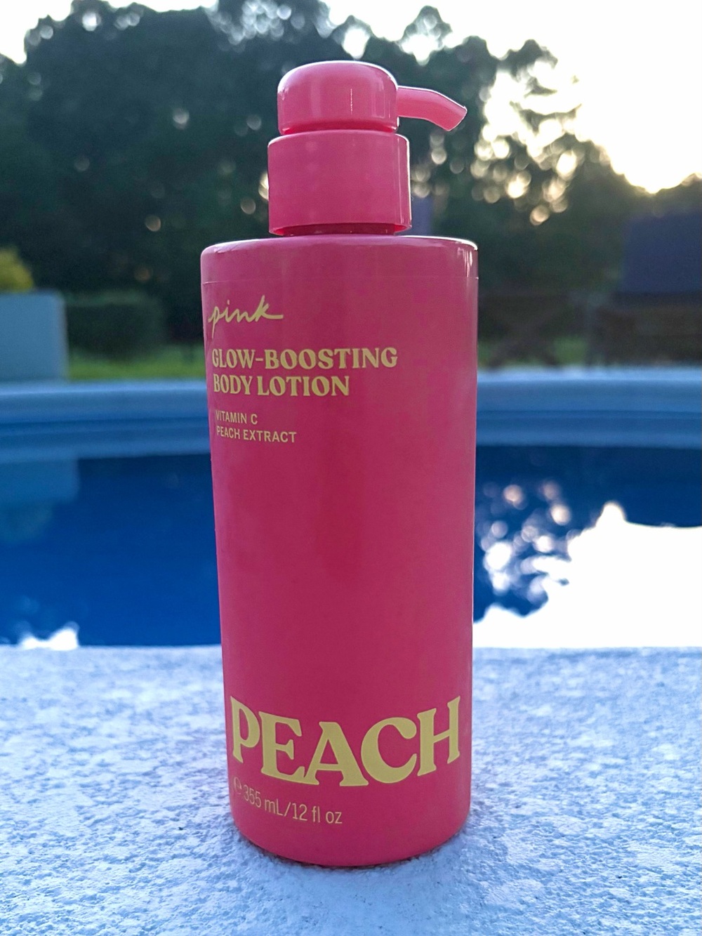 PINK Victoria’s Secret - 12oz PEACH - Glow Boosting Body Lotion - Picture 8 of 11
